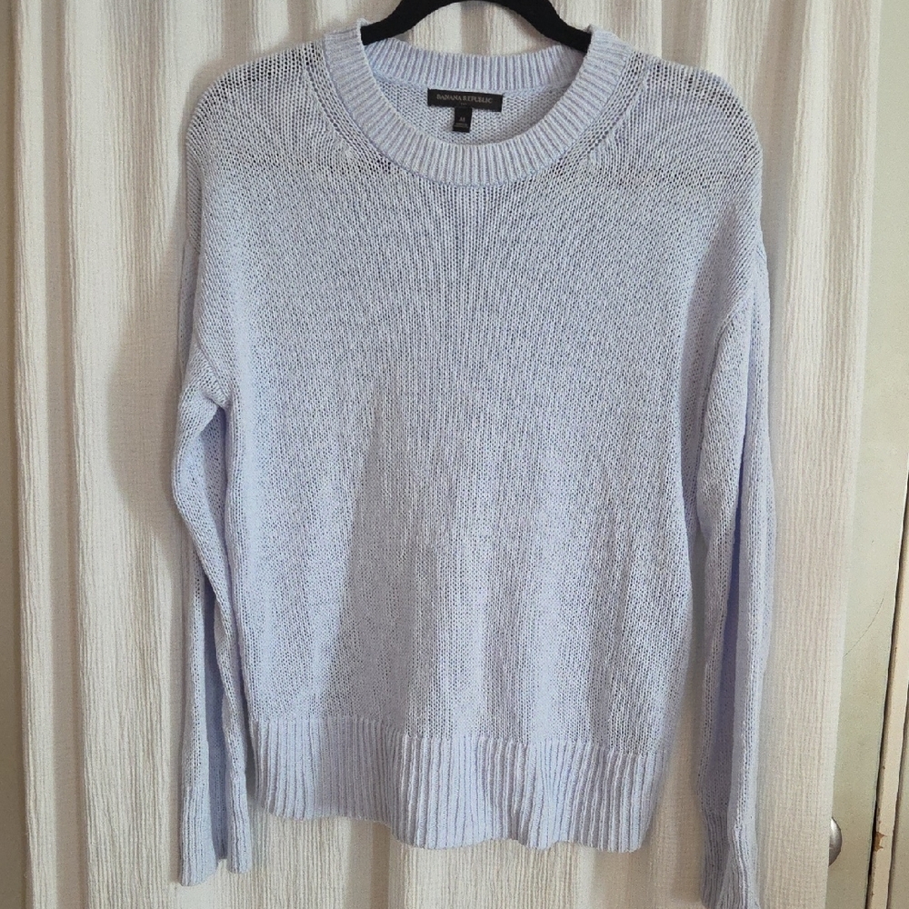 Banana Republic Factory Light Blue Sweater